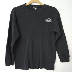 Avirex Boys XL (18-20) Black Long Sleeve T Shirt Thermal